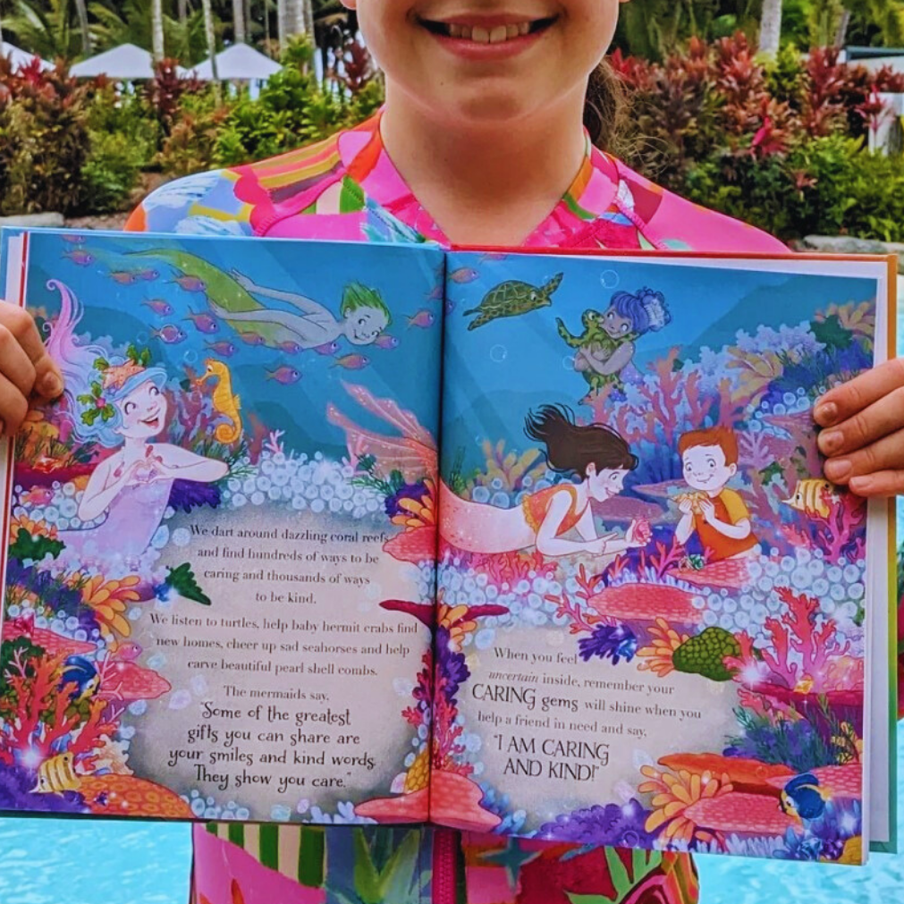 My Mermaid Treasure Book & Gemstone Bundle