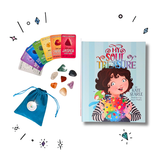 My Soul Treasure Book & Gemstone Kit