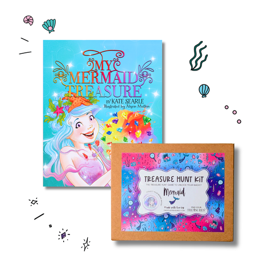 My Mermaid Treasure Book & Game Bundle