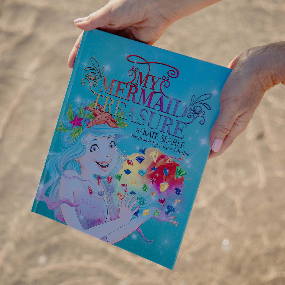 Mermaid Treasure Book and Game Bundle