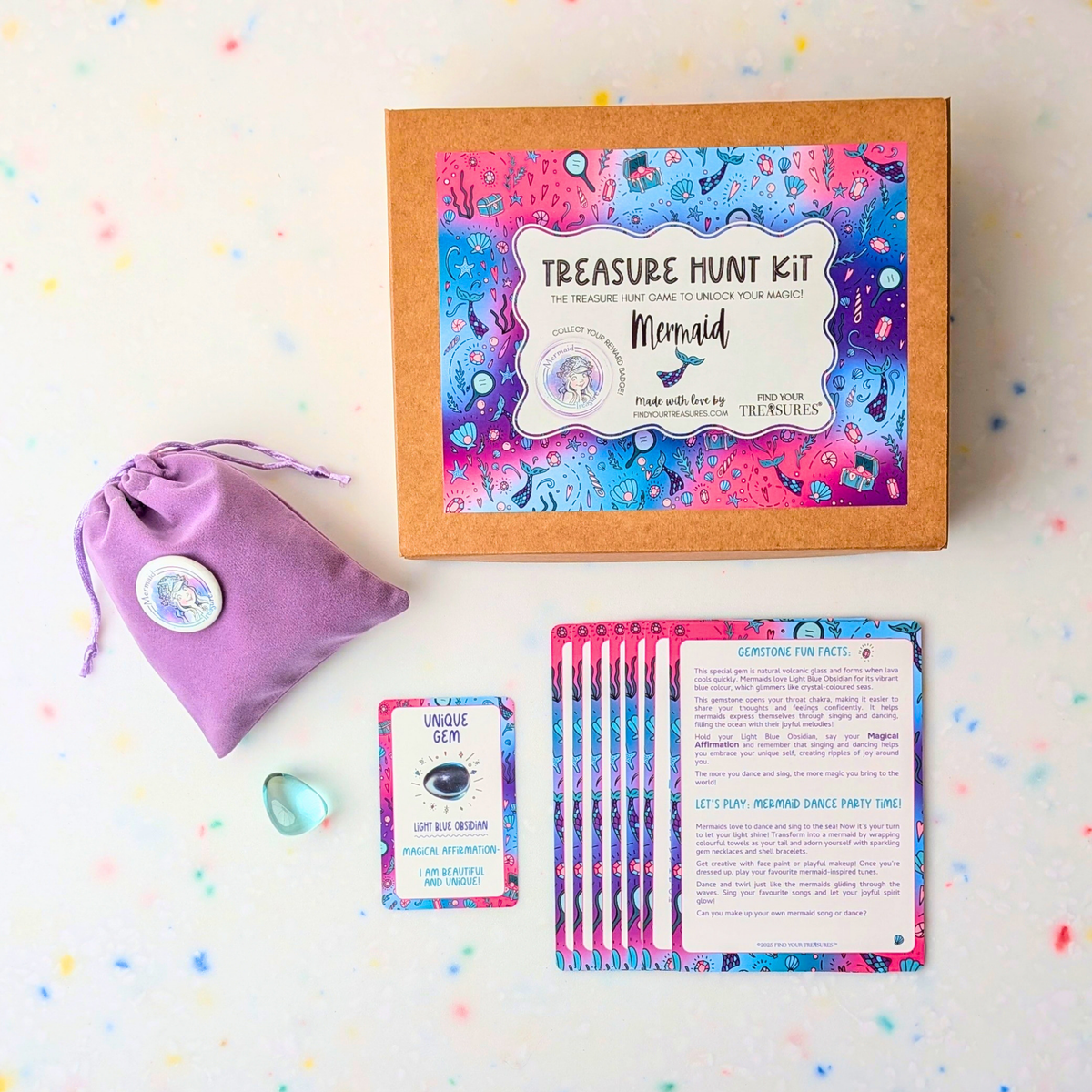 Mermaid Treasure Hunt Kit