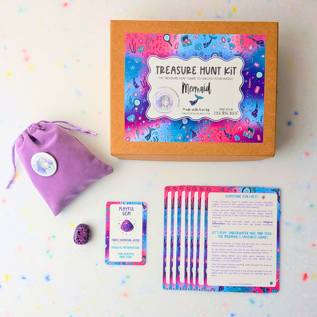 Mermaid Treasure Hunt Kit