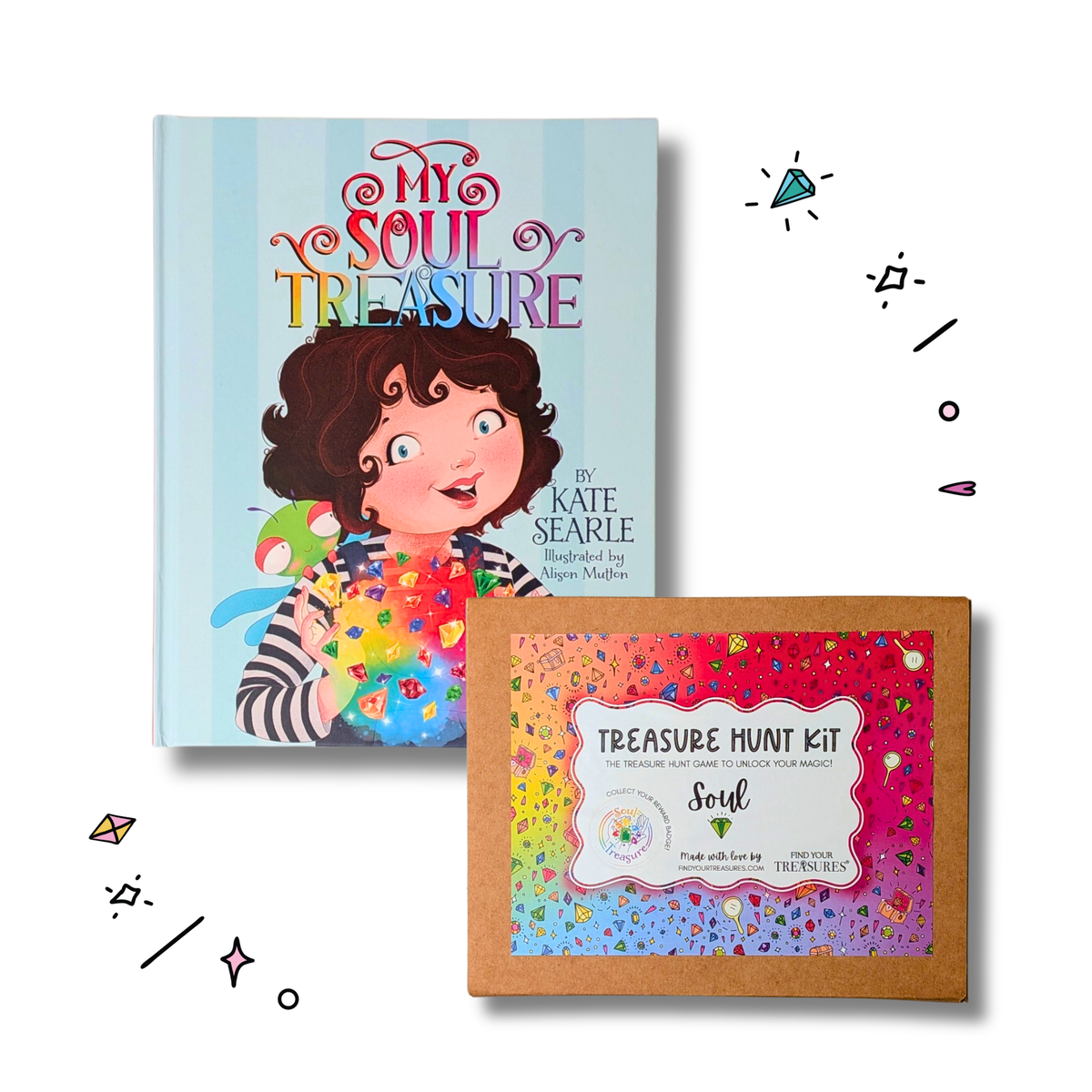 My Soul Treasure Book & Game Bundle