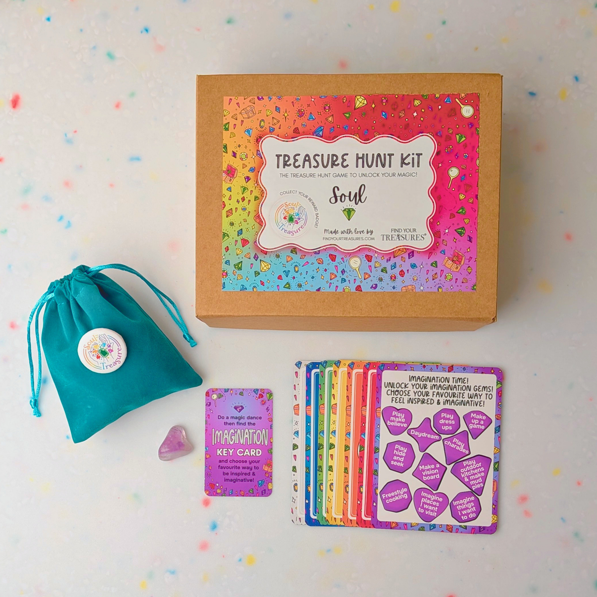 Find Your Treasure Book & Game Bundle