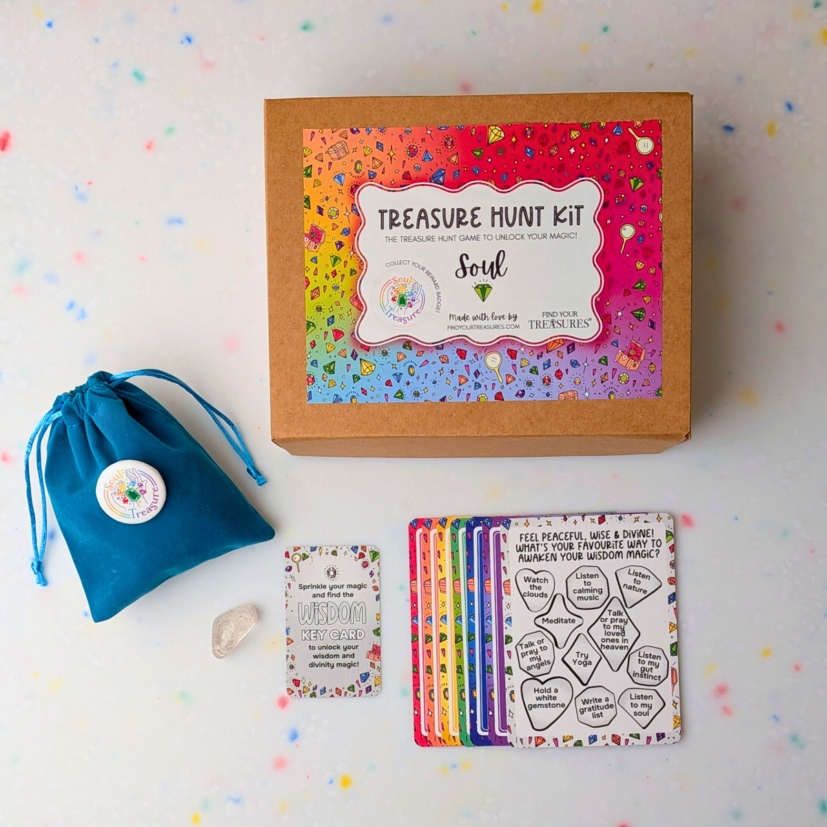 Find Your Treasure Book & Game Bundle