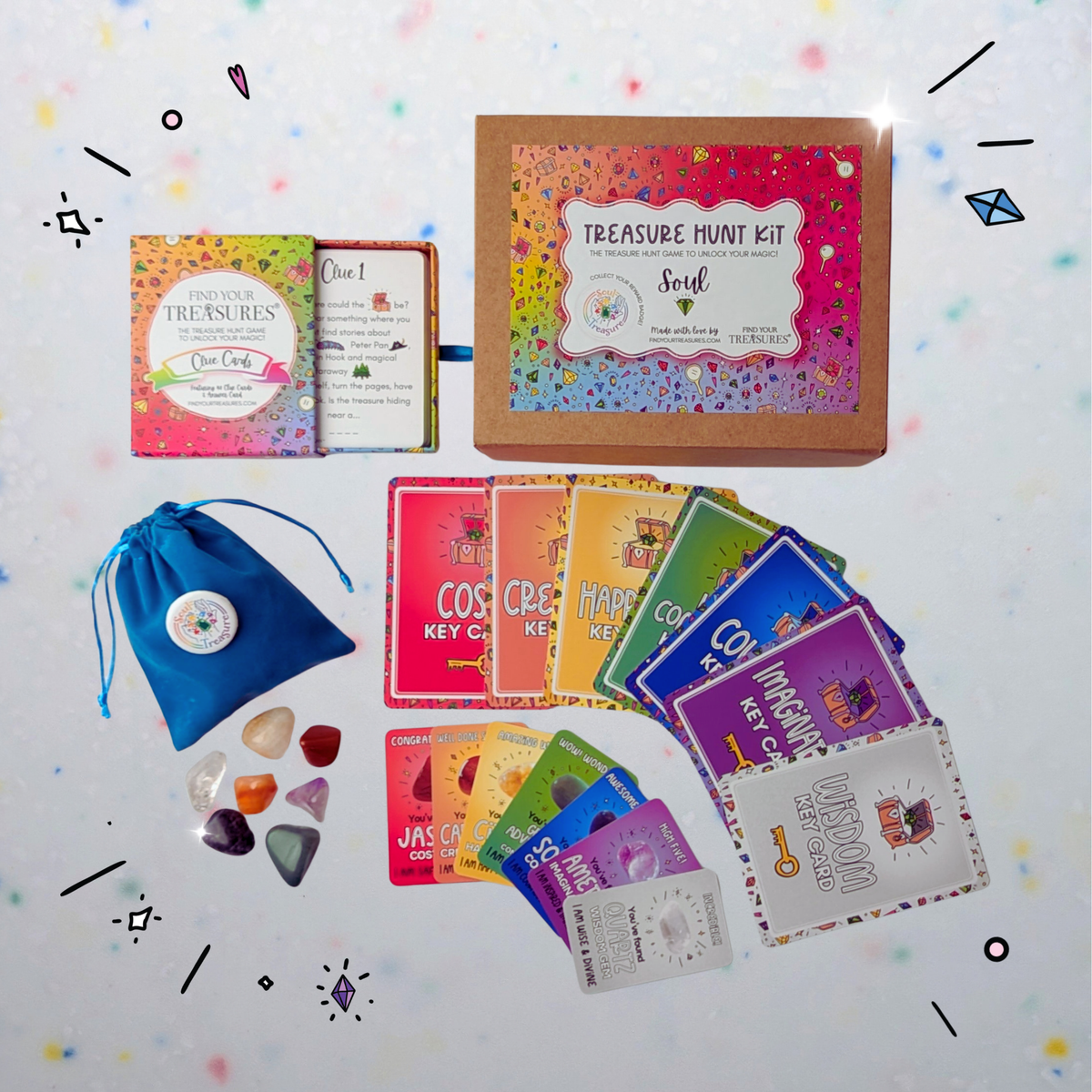 Find Your Treasure Book & Game Bundle