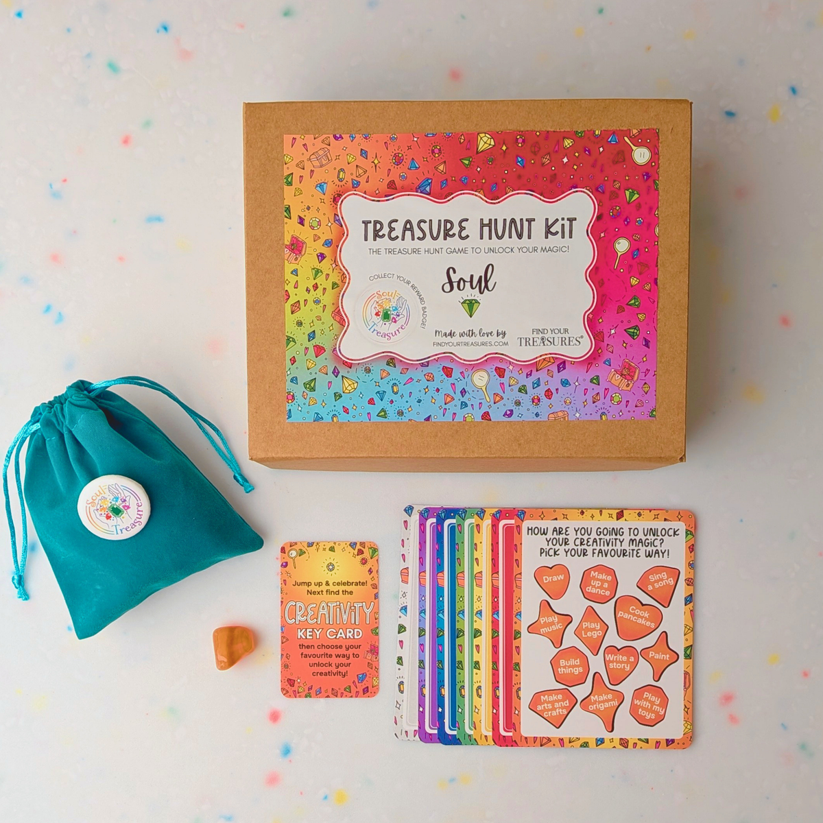 Find Your Treasure Book & Game Bundle