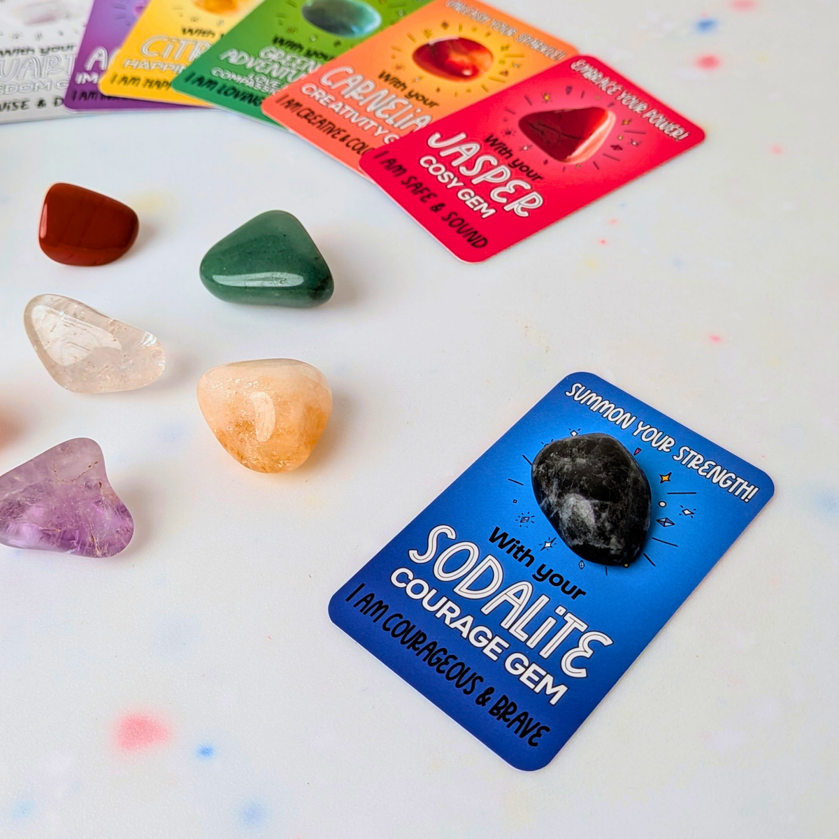 My Soul Treasure Book & Gemstone Kit