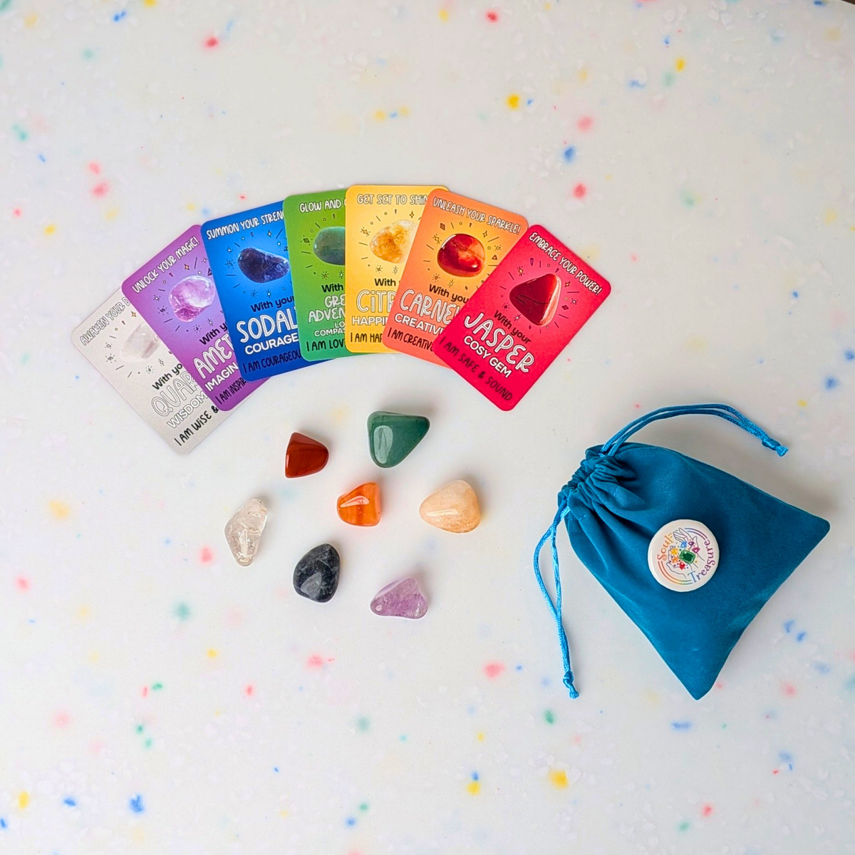 My Soul Treasure Book & Gemstone Kit